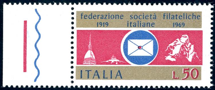 1969 - 50 lire Federazione ... 