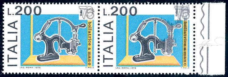 1976 - 200 lire Italia76, coppia ... 
