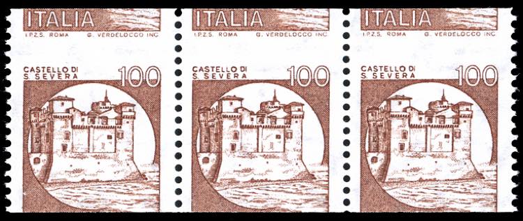 1988 - 100 lire Castelli in bobina ... 
