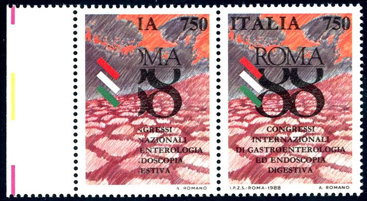 1988 - 750 lire Gastroenterologia, ... 