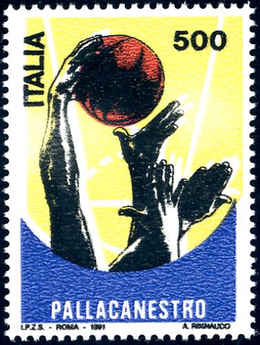 1991 - 500 lire Pallacanestro ... 