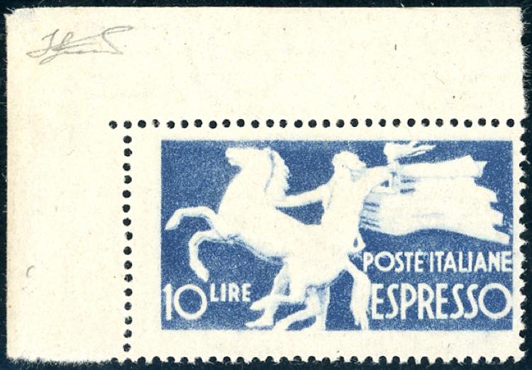 1945 - 10 lire Democratica, stampa ... 