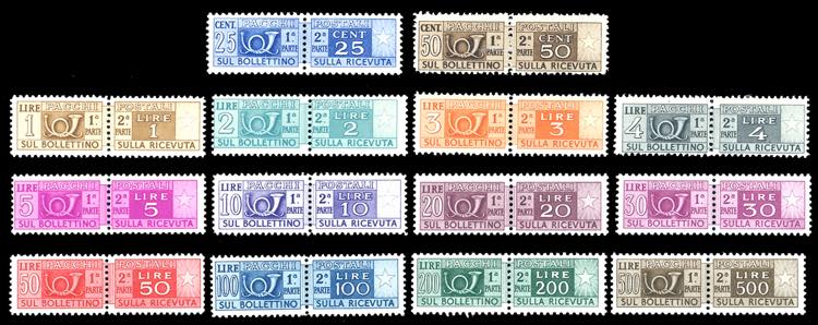 1946/51 - Filigrana ruota, ... 