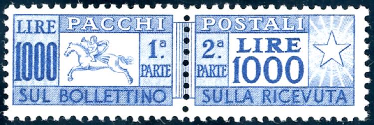 1954 - 1.000 lire Cavallino, ... 