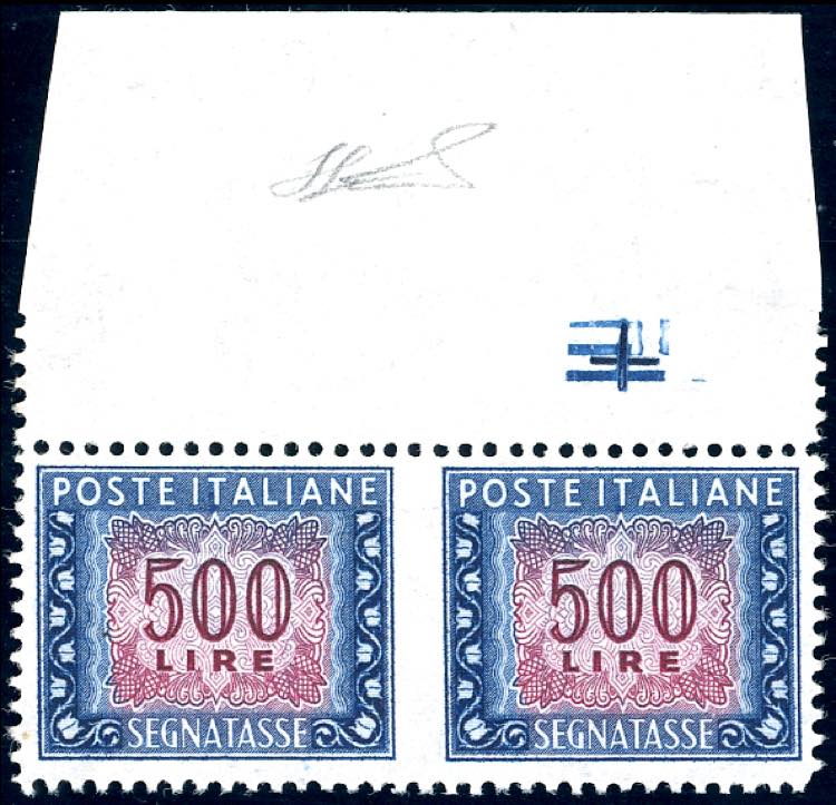 1952 - 500 lire, filigrana ruota, ... 