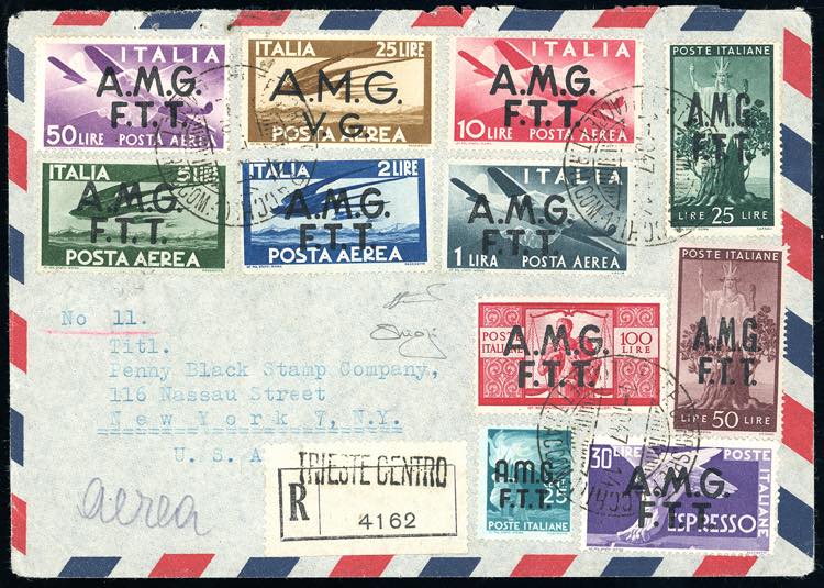 1947 - Democratica, soprastampa su ... 