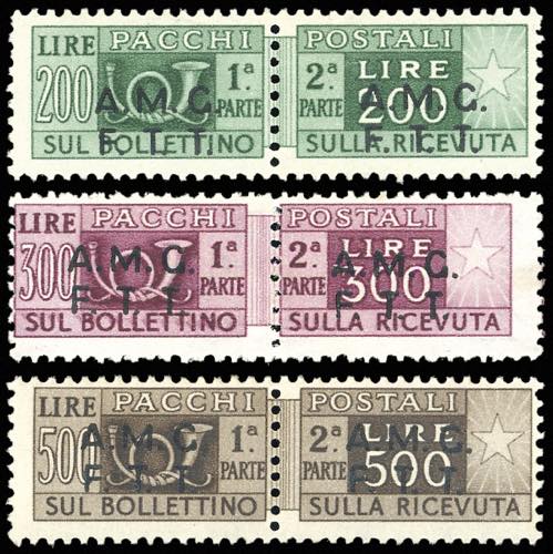 PACCHI POSTALI 1947 - 200 lire, ... 