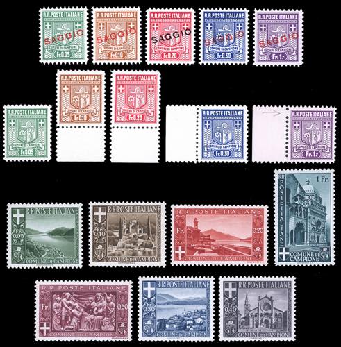 CAMPIONE 1944 - Stemma, dent. 11 ... 