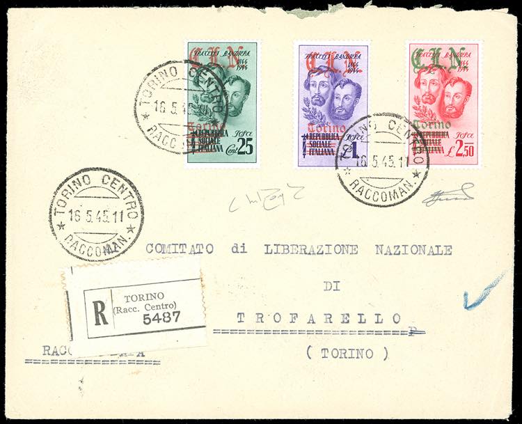 TORINO 1945 - Fratelli Bandiera, ... 