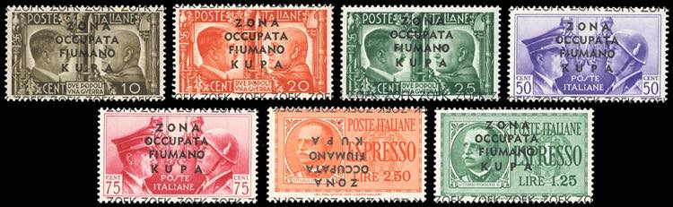 ZONA FIUMANO 1941 - Non emessi, ... 