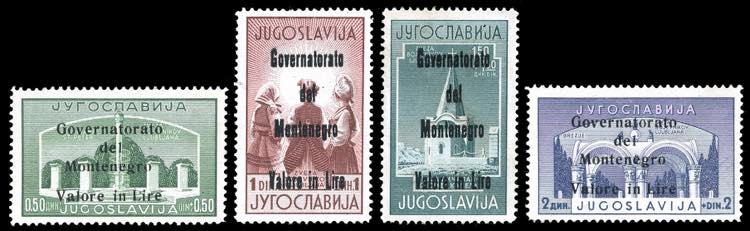 MONTENEGRO 1942 - Legionari, ... 