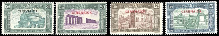 1930 - Milizia III emissione, ... 