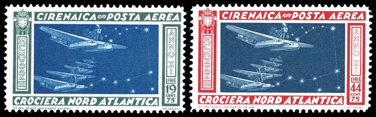 POSTA AEREA 1933 - Crociera di ... 