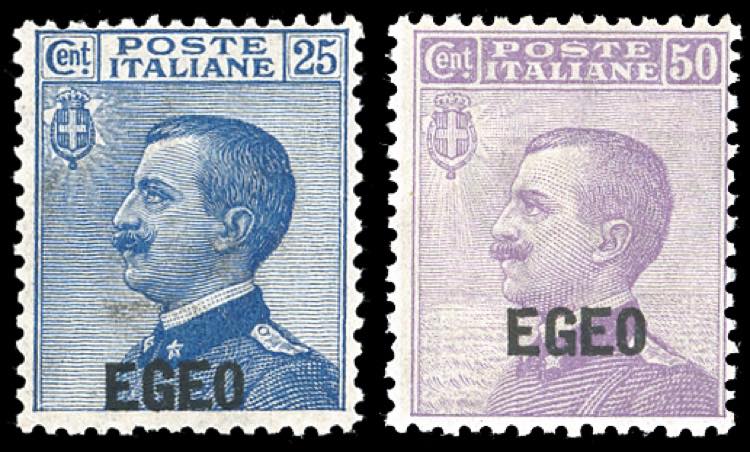 1912 - 25 cent. e 50 cent. ... 