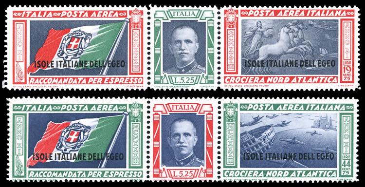 POSTA AEREA 1933 - Trittici ... 