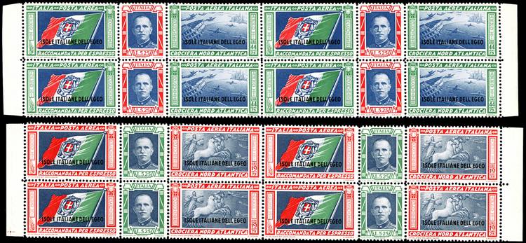 POSTA AEREA 1933 - Trittici ... 