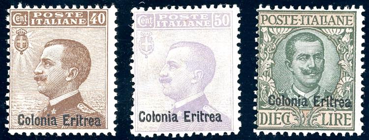 1916 - Soprastampati, serie ... 