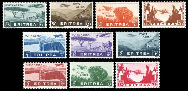 POSTA AEREA 1936 - Soggetti ... 