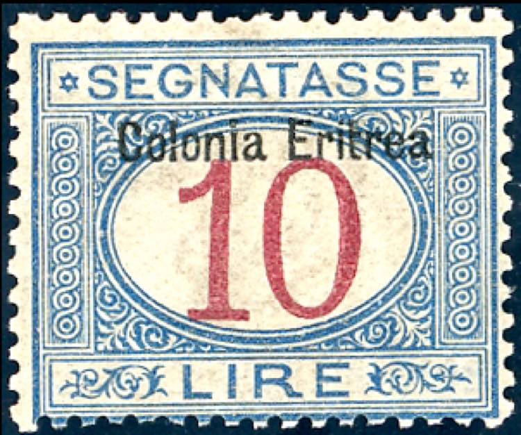 SEGNATASSE 1903 - 10 lire, ... 