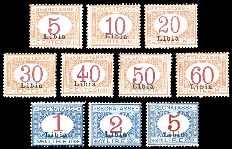 SEGNATASSE 1915 - Soprastampati, ... 