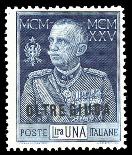 1925 - 1 lira Giubileo, dent. 13 ... 