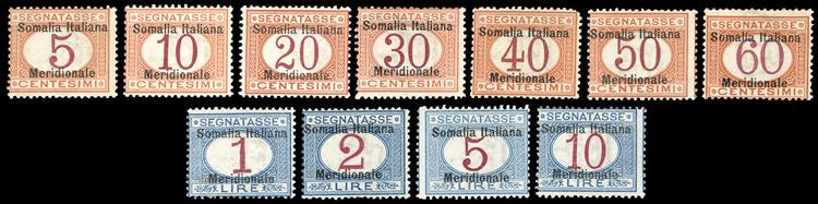 SEGNATASSE 1906 - Somalia Italiana ... 