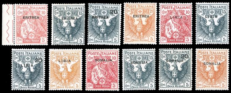 1915/16 - Croce Rossa, giro ... 