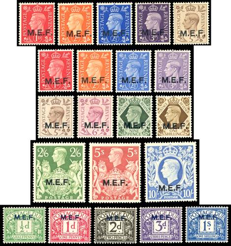 OCCUPAZIONE BRITANNICA M.E.F. ... 