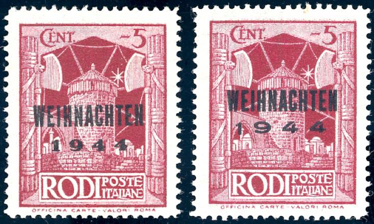 OCCUPAZIONE TEDESCA EGEO 1944 - 5 ... 