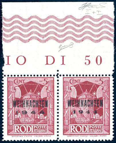 OCCUPAZIONE TEDESCA EGEO 1944 - 5 ... 