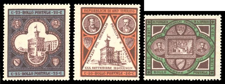 1894 - Palazzo del Governo, serie ... 