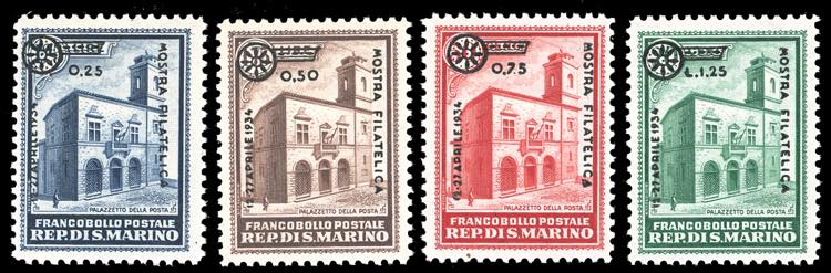 1934 - Mostra filatelica, serie ... 