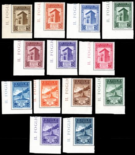 1943 - Ventennale dei Fasci, serie ... 