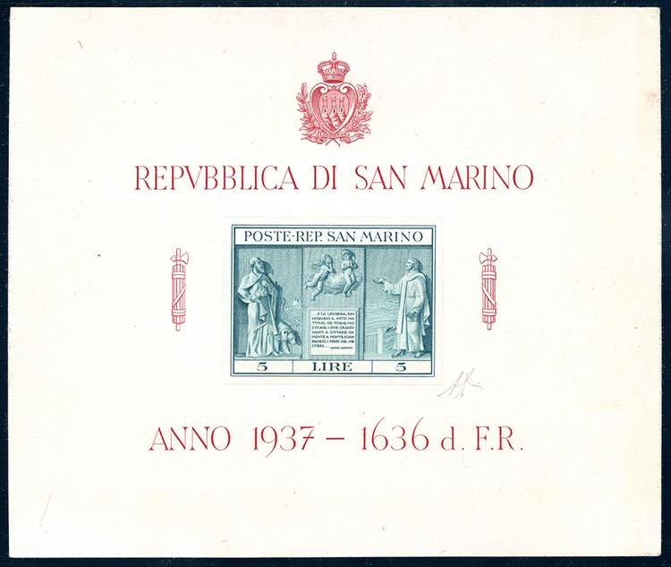 1937 - 5 lire Indipendenza, ... 