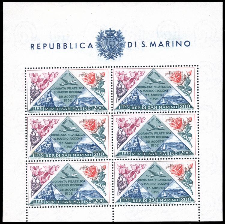 1952 - 200 lire Fiori/Giornata ... 