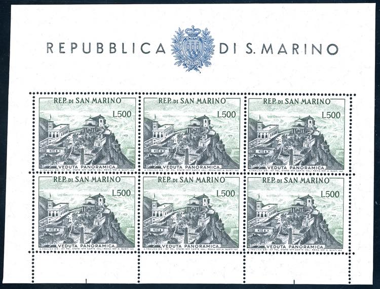 1958 - 500 lire Panorama, ... 