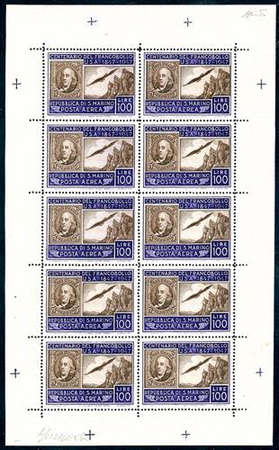 MINIFOGLIO 1947 - 100 lire ... 