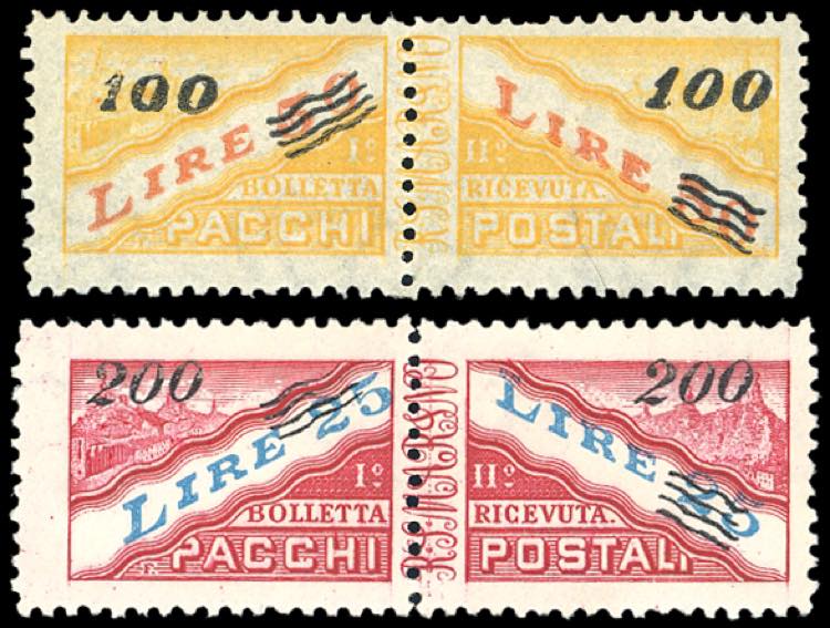 1946 - Soprastampati (33/34), ... 