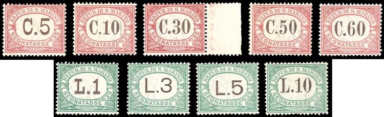 1924 - Colori cambiati, serie ... 