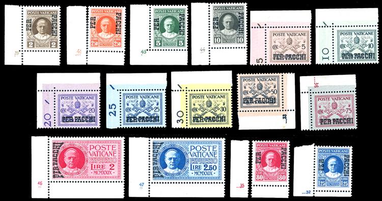 1931 - Soprastampati, serie ... 