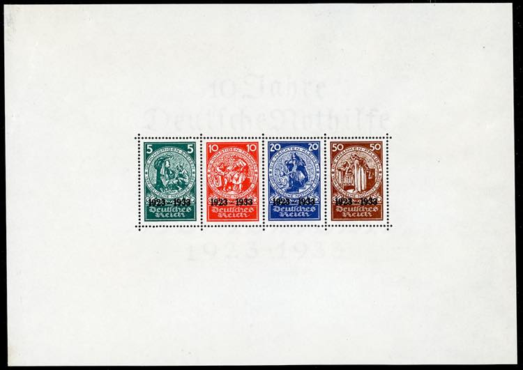 GERMANIA REICH FOGLIETTI 1933 - ... 