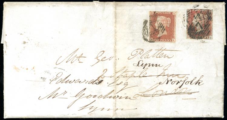 1846 -  GREAT BRITAIN - Redirected ... 