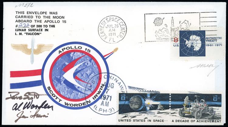 STATI UNITI 1971 SPAZIO MOON ROVER ... 