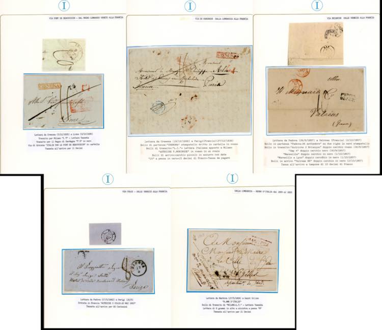 LOMBARDO VENETO PREFILATELICHE ... 