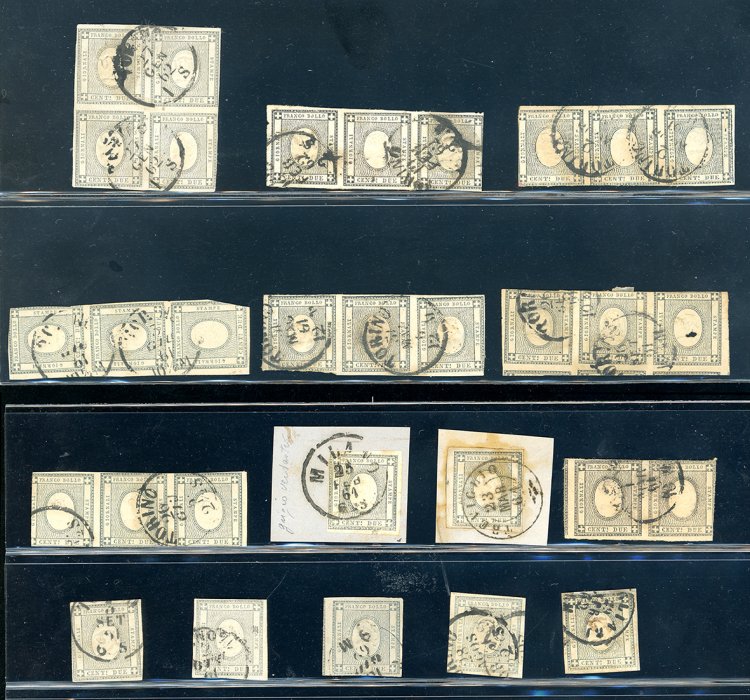 SARDEGNA 1861/1863 - 2 cent. ... 