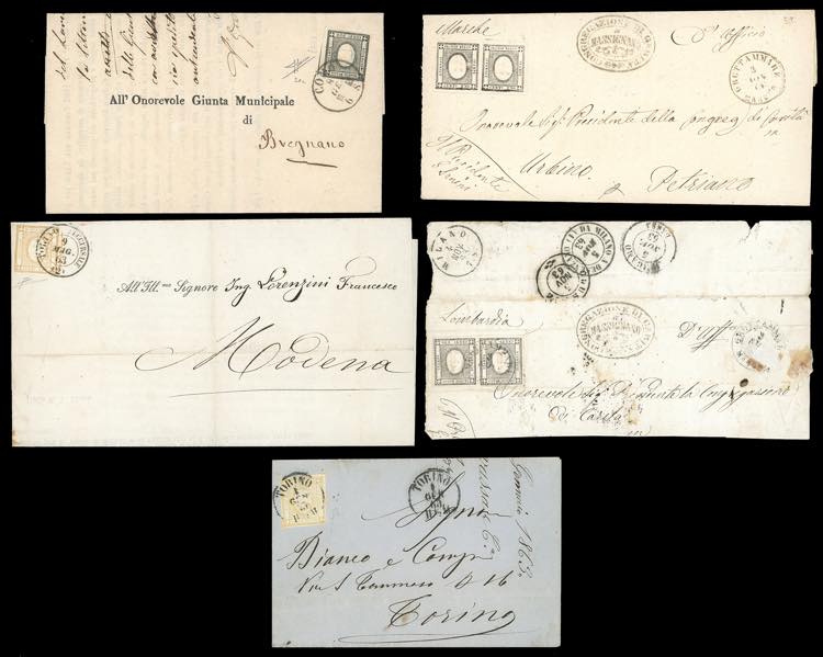 SARDEGNA/REGNO DITALIA 1862/1863  ... 