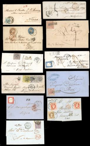 SARDEGNA-CONTEA DI NIZZA 1853/1869 ... 