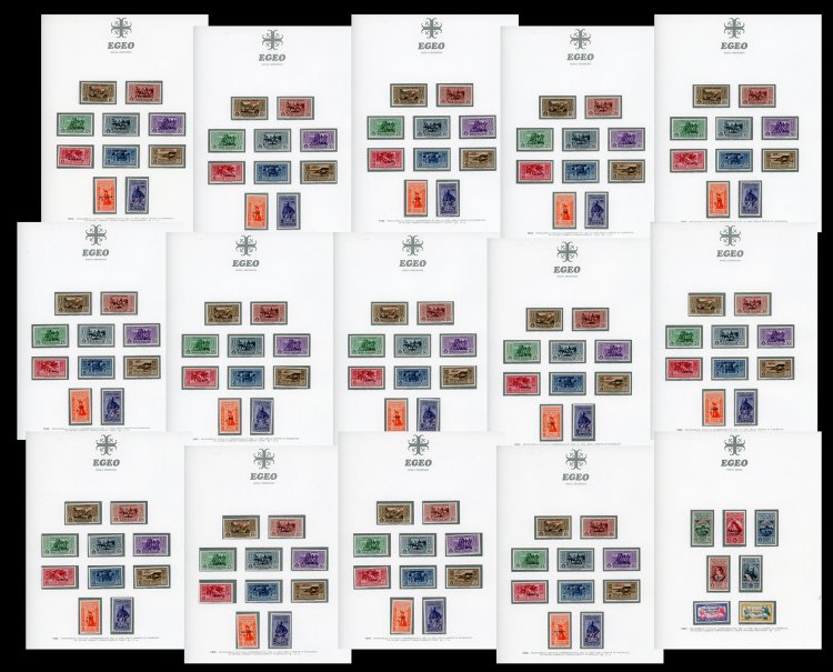 ISOLE DELLEGEO 1932 - Garibaldi, ... 