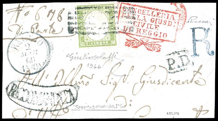 REGGIO, 6 sbarre + cerchio punti ... 