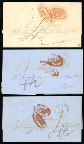 1859/60 - Tre lettere non ... 